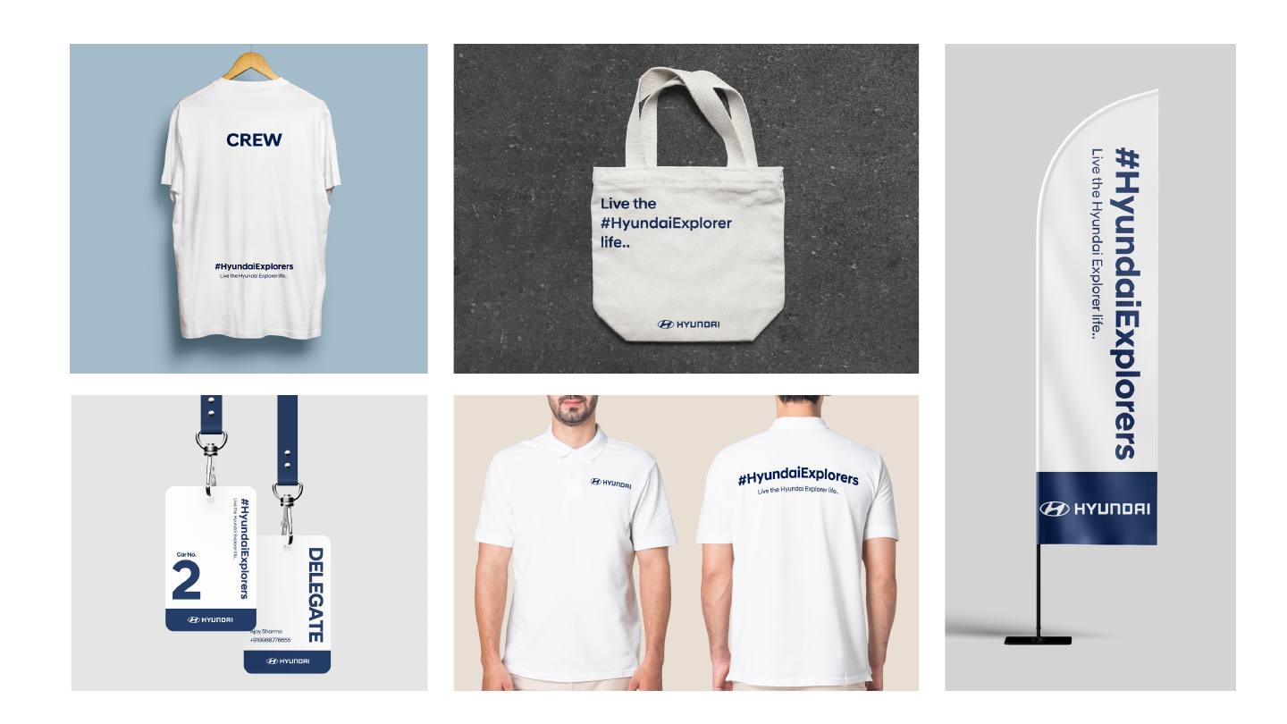 Merch for the explorers — Packaging work by Hunar